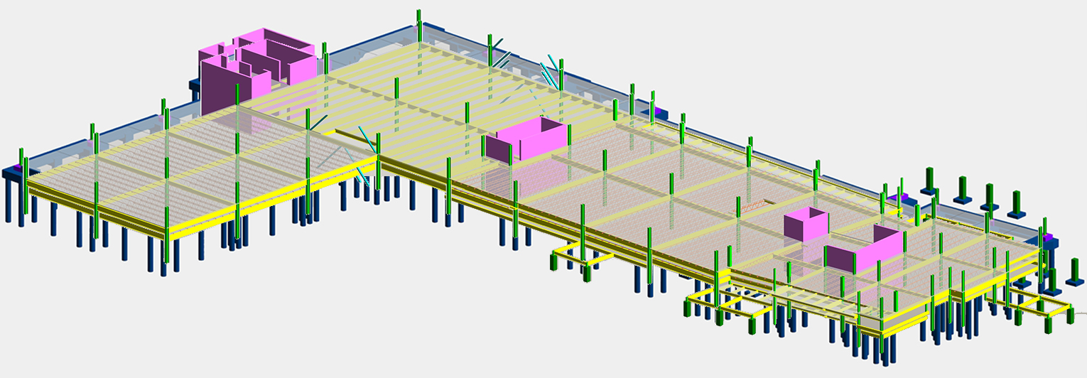 Structural Design 3rd Floor Level