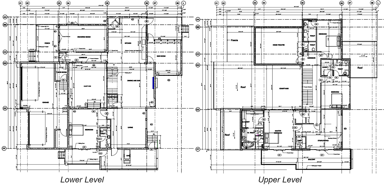 Floor Plan Residential Architecture