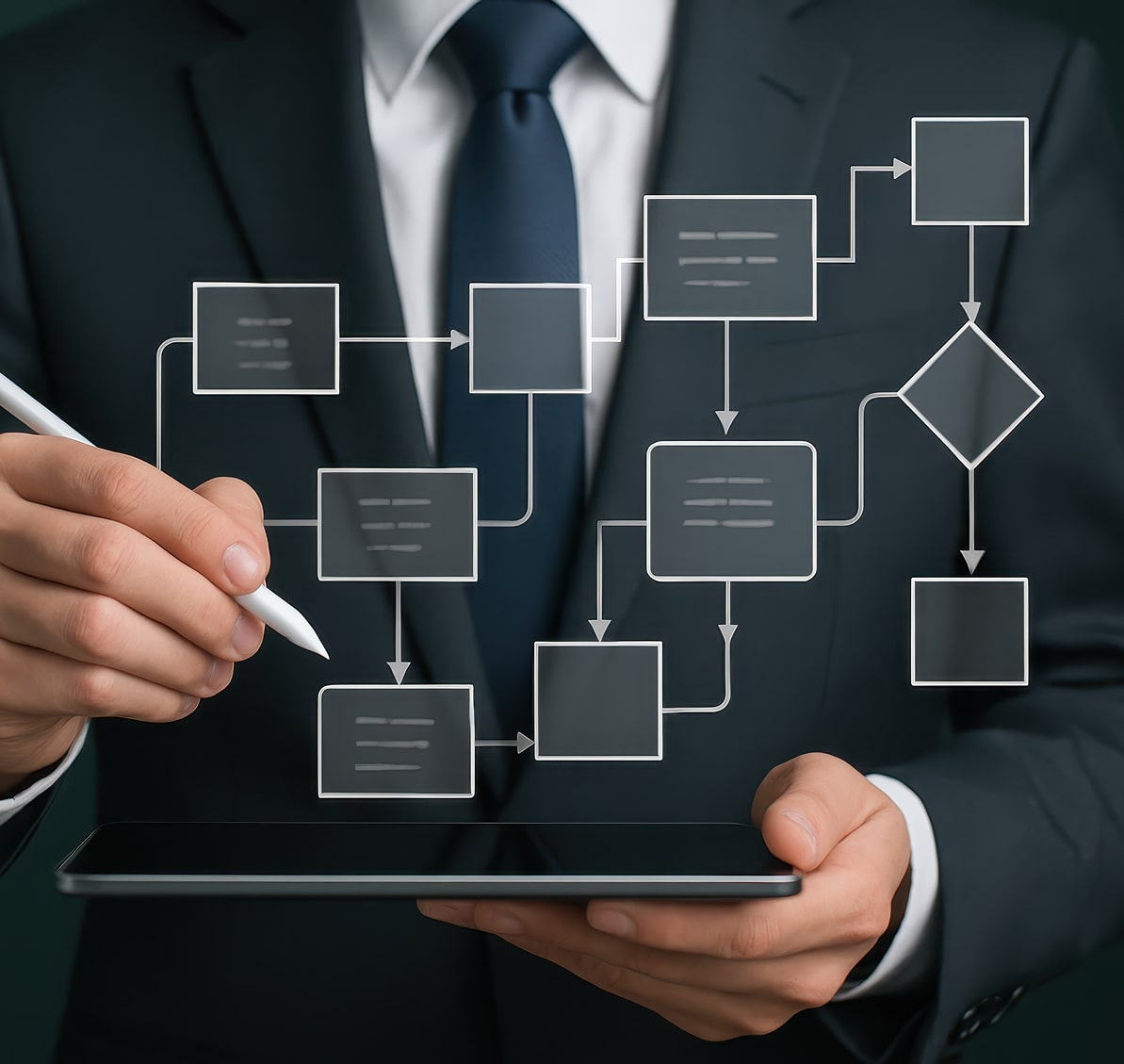 Integrated dashboard showing unified construction project data